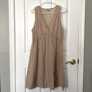 Like New! Converse Tan Midi Dress Size XL.Fit Small-XL No Stains or sign of wear